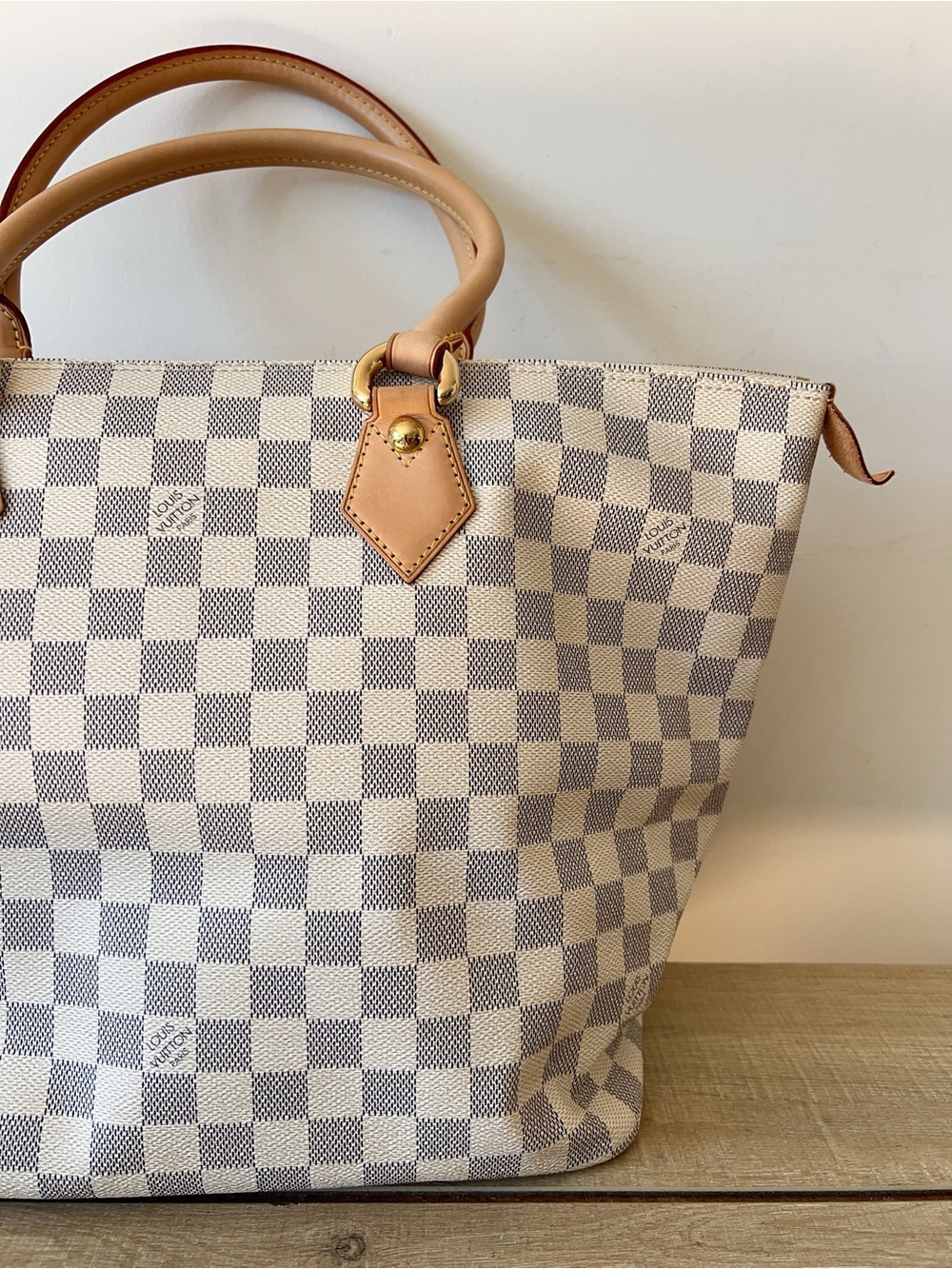 LOUIS VUITTON Damier Azur Saleya MM - Picture 6 of 16